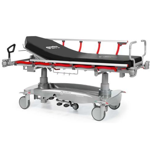 Barella con carrello da trasporto - Transcare 200 - Medical Iberica - manuale