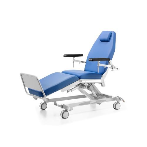 Poltrona elettrica per trattamenti clinici - Diamed 2 - Medical Iberica - a 3 sezioni / con poggiagambe / ad altezza regolabile