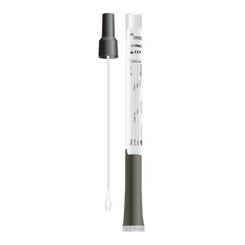 Tampone per microbiologia - MW175C - Medical Wire & Equipment Co  - con terreno di trasporto / Amies / con carbone
