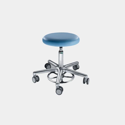 Sgabello per ambulatorio - 206060 - medifa - ad altezza regolabile / con rotelle