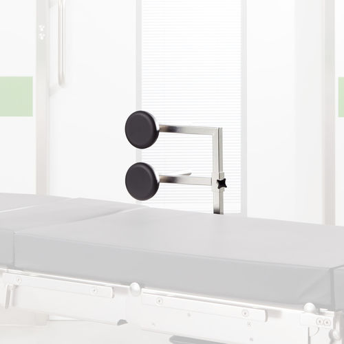 Poggia-corpo laterale per tavolo operatorio - 61362 - medifa - ad altezza regolabile / doppio / in acciaio inossidabile