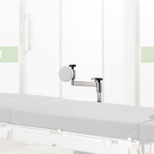 Poggia-corpo laterale per tavolo operatorio - 61361 - medifa - di posizionamento / in acciaio inossidabile / ad altezza regolabile
