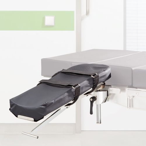 Poggiabraccia per tavolo operatorio - 61222 - medifa - ad altezza regolabile / con cinghie / in acciaio inossidabile