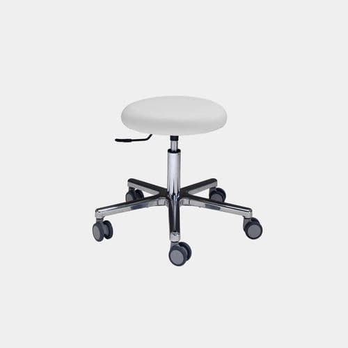 Sgabello per ambulatorio - 206030 - medifa - ad altezza regolabile / con rotelle / ergonomico