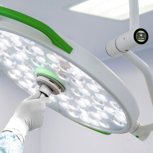 Lampada scialitica a soffitto - medifa - LED / 97 / con pannello di controllo