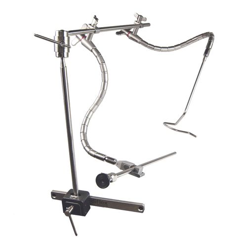 Braccio portastrumenti per endoscopio - FlexArm™ Plus Twin - Mediflex Surgical Products - flessibile / su guida di scorrimento