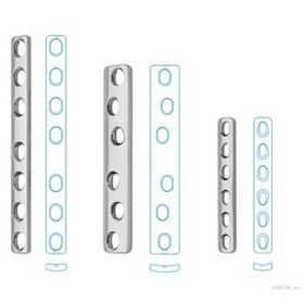 Placca di compressione per grandi frammenti ossei - MEDIN - per piccoli frammenti ossei