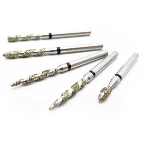 Fresa odontoiatrica - TURBO - MEDIN - in diamante / per rettifica