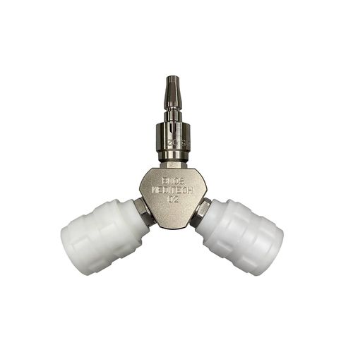 Adattatore tipo BS - Meditech - per gas medicali / a Y