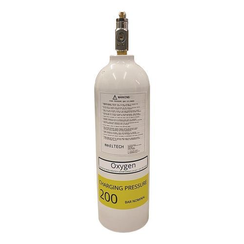 Bombola di ossigeno - 675-0362-00 - Meditech - bianca