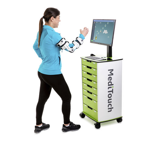 Sistema di riabilitazione della mobilità degli arti superiori - ArmTutor™ - MediTouch - informatizzato