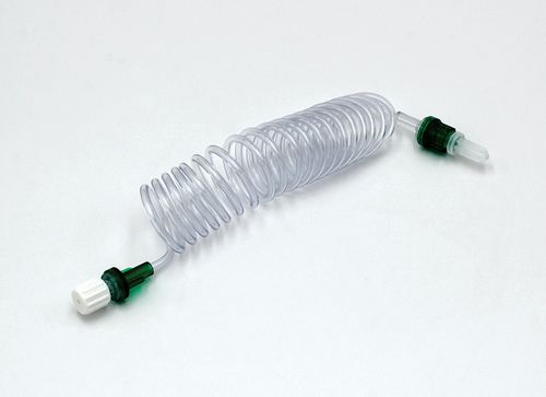 Tubo per iniezione di prodotto di contrasto - 318217-000 - MEDTRON - a spirale / trasparente