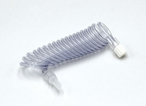 Tubo per iniezione di prodotto di contrasto - 318213-000 - MEDTRON - a spirale / trasparente