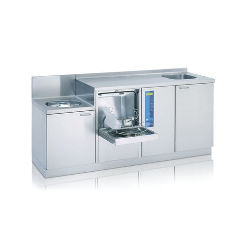 Lavapadelle da parete - TopLine M2 SAN 19 B - MEIKO - compatto / automatico / in acciaio inossidabile