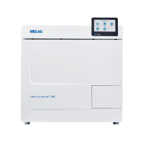 Autoclave medico - Vacuclave 118 S - MELAG - a vapore / da banco