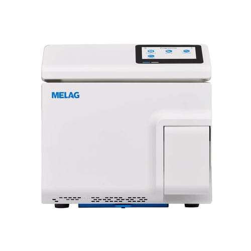 Autoclave medico - Vacuclave 105 - MELAG - a vapore / a vapore saturo / da banco