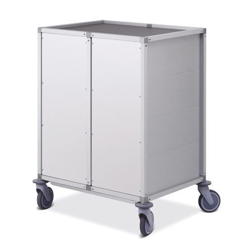 Carrello medico - Mercura Industries - portastoviglie / di trasporto / di servizio