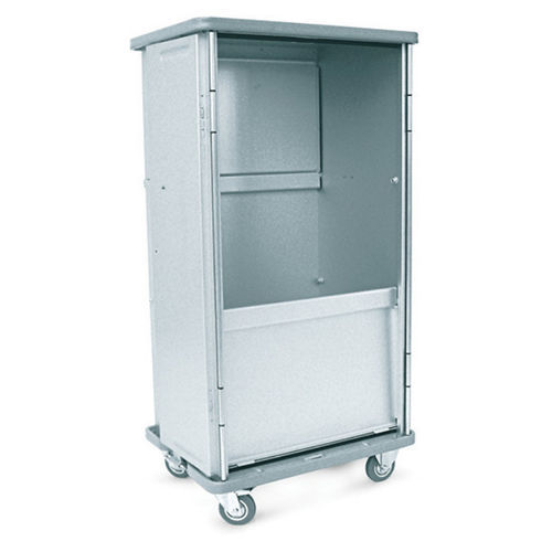 Armadio portabiancheria - Lazio - Mercura Industries - per ospedale / con sportello battente / con ripiano