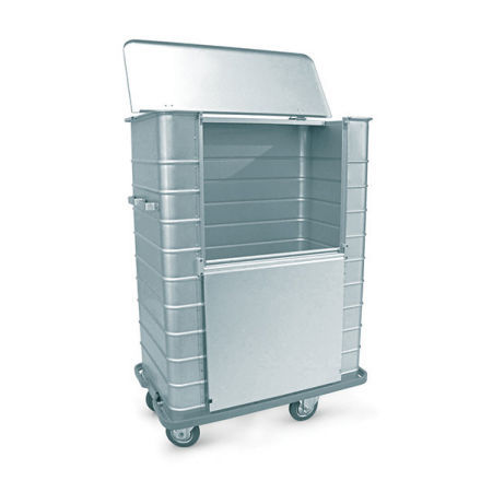 Carrello portabiancheria per sacchi sporchi - Milano 1  - Mercura Industries - ospedaliero / portarifiuti / da trasporto
