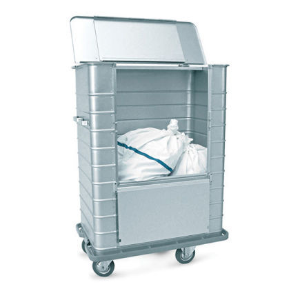 Carrello portabiancheria per sacchi sporchi - Milano 1  - Mercura Industries - ospedaliero / in alluminio anodizzato