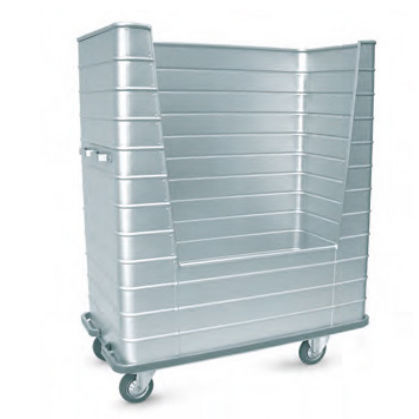 Carrello portabiancheria per sacchi sporchi - Milano 1  - Mercura Industries - ospedaliero / da trasporto / in alluminio anodizzato