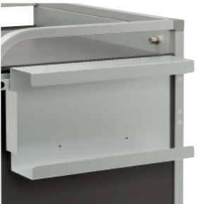 Supporto su guida di scorrimento - 1 282 228 - Mercura Industries - glovebox