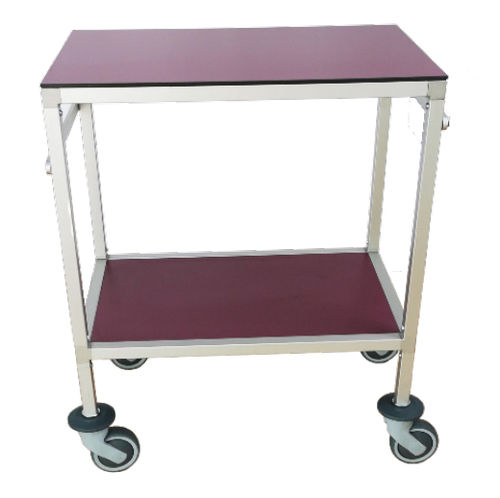 Carrello medico - Gaby Star S - Mercura Industries - per trattamenti / 2 ripiani / mobile