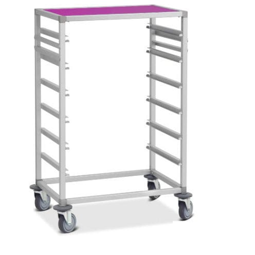 Carrello per trattamenti - Baccarat - Mercura Industries - in alluminio anodizzato / mobile