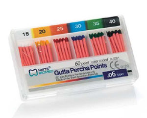 Otturatore di canale radicolare manuale - Gutta Percha Points - META-BIOMED