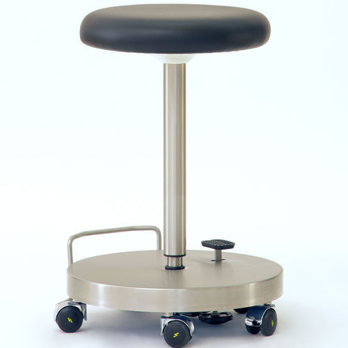 Sgabello chirurgico - 140010 - Metallwarenfabrik Walter H. Becker  - girevole / con rotelle / ergonomico