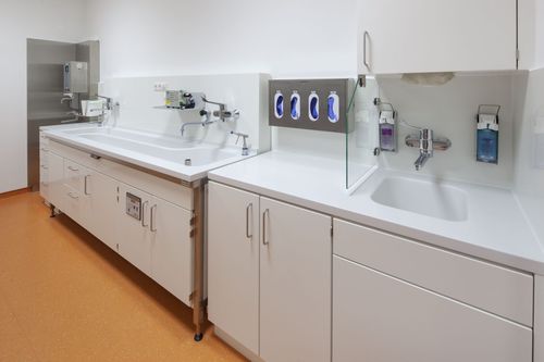 Lavandino per pulizia di endoscopi - 10-3 - Metallwarenfabrik Walter H. Becker 