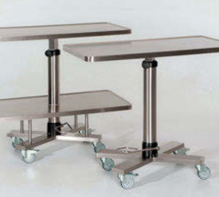Tavolo portastrumenti in acciaio inossidabile - 13003 series - Metallwarenfabrik Walter H. Becker 