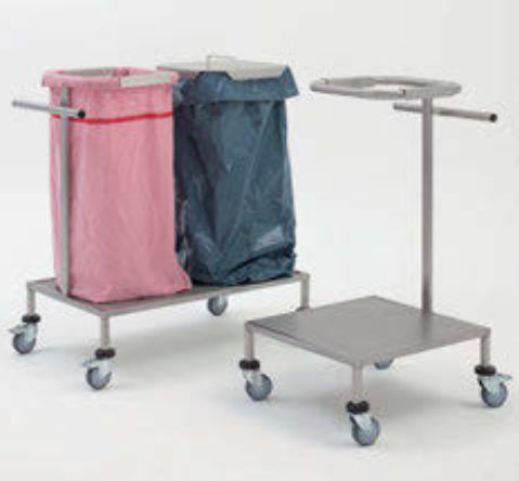 Carrello portabiancheria - 13030 series - Metallwarenfabrik Walter H. Becker 