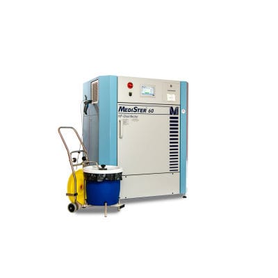 Sistema di trattamento rifiuti medicali - MEDISTER 60  - METEKA GmbH - automatico / in situ / con disinfezione automatica