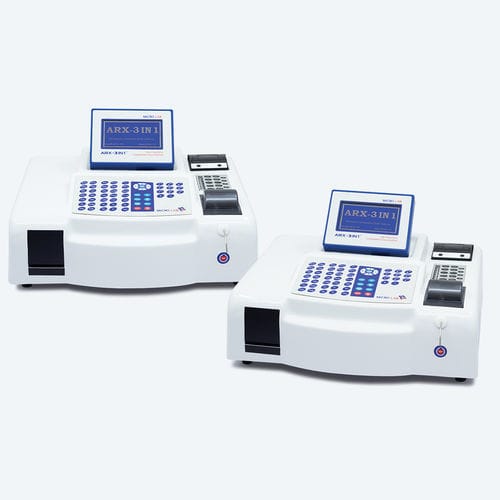 Analizzatore biochimico automatico - ARX 3 IN 1 - Micro Lab Instruments - da banco / da laboratorio / di cellule