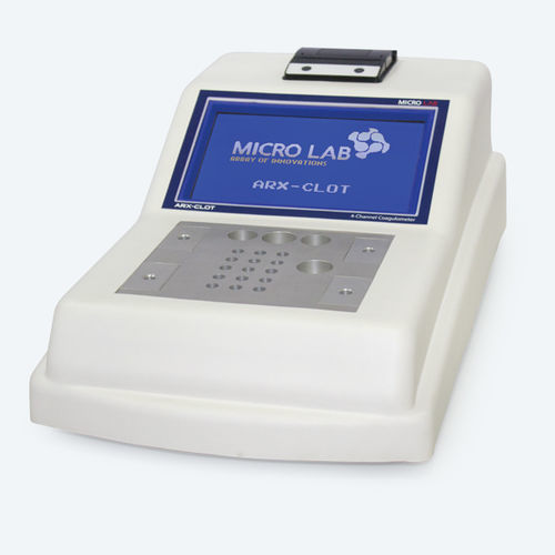 Analizzatore di coagulazione semiautomatico - ARX-CLOT - Micro Lab Instruments - 4 canali / PT / TCA