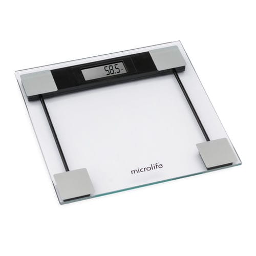 Bilancia pesapersone elettronica - WS 50 - Microlife - ultracompatta / con display LED / automatica