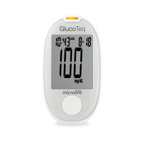 Glucometro automatico - GlucoTeq - Microlife - GDH / senza codice / con penna pungidito