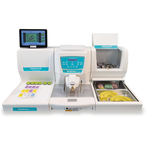 Sistema di preparazione dei campioni semiautomatico - HistoDream EW - MILESTONE - da laboratorio / per istologia / di raffreddamento