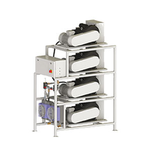 Sistema di compressione d'aria medico - HOSPITAIR® SCROLAIR PACK D series - MIL'S - a spirale / modulare / senza olio