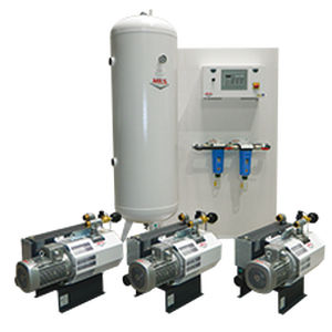 Sistema di vuoto medico - HOSPIVAC ® G - MIL'S - a palette / a camme / modulare