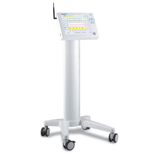 Monitor paziente su rotelle - TeslaM3 - MIPM Mammendorfer Institut für Physik und Medizin - ECG / di frequenza respiratoria / TEMP