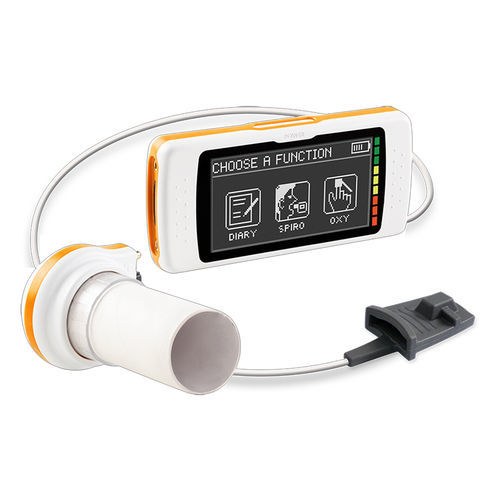 Spirometro elettronico - Spirodoc&reg; - MIR - Medical International Research - palmare / con touch screen / Sp02