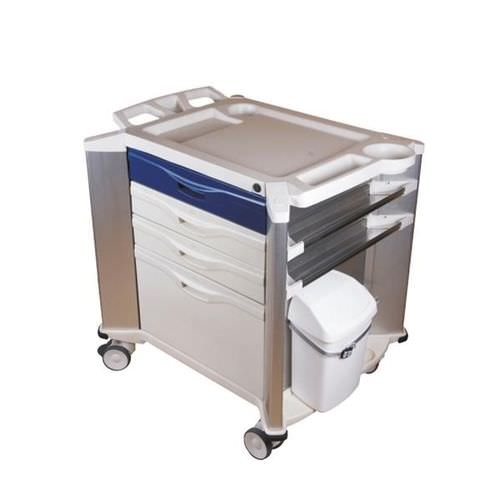 Carrello medico - JQ760-1 - Mobiclinic - per strumenti / per medicazione / di trasporto