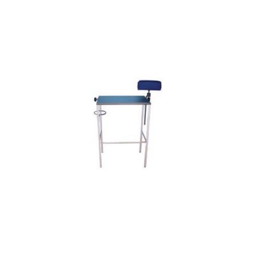 Tavolo per prelievo di sangue - M082 - Mobiclinic - rettangolare / in acciaio inossidabile