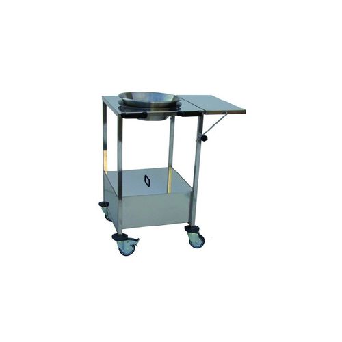 Carrello ospedaliero - M071-1 - Mobiclinic - per uso generale / ausiliare / in acciaio inossidabile
