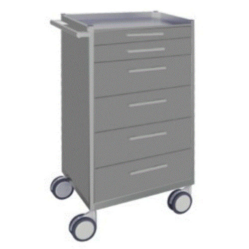 Carrello ospedaliero - M2009M-A - Mobiclinic - per uso generale / di trasporto / in acciaio inossidabile