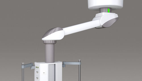 Braccio di distribuzione a soffitto - moduversa HF - modul technik - per sala operatoria / articolato