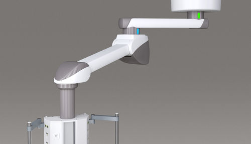 Braccio di distribuzione a soffitto - moduversa HM plus - modul technik - per sala operatoria / articolato