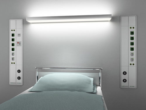 Trave testaletto a muro - IVV 1054 UP - modul technik - orizzontale / verticale / per camera di degenza
